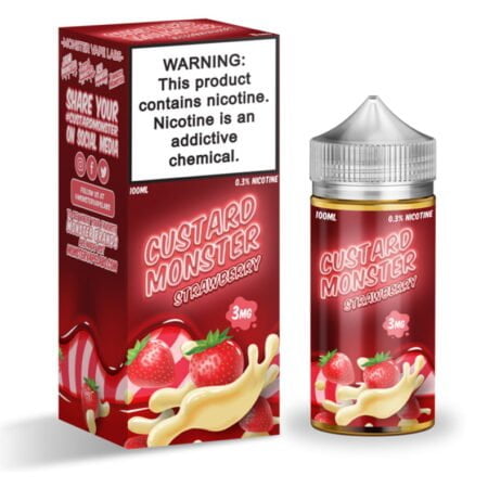 Strawberry By Custard Monster