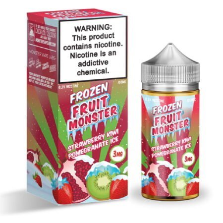 Strawberry Kiwi Pomegranate Ice By Frozen Fruit Monster