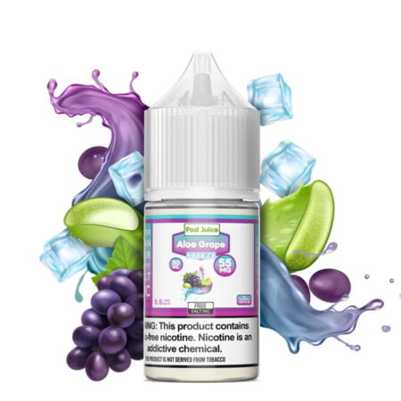Aloe Grape Freeze By Pod Juice 55