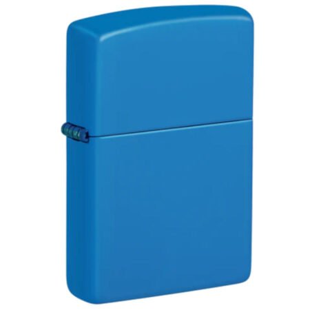 Regular Sky Blue Matte #48628 By Zippo
