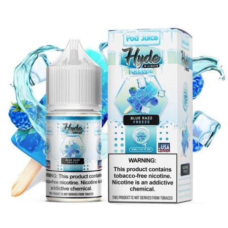 Blue Razz Freeze By Hyde x Pod Juice 55
