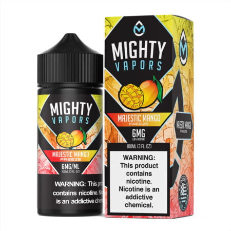 Frozen Mango Straw-Melon Chew By Mighty Vapors