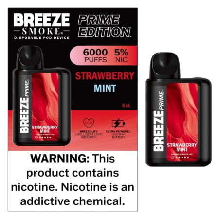 Breeze Prime 6000 Puffs 5pk