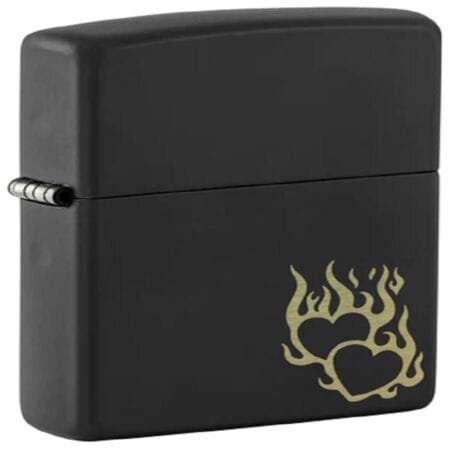 Fire Heart Design #46004 By Zippo