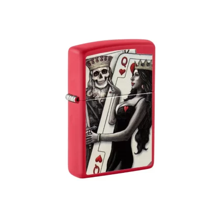 Skull King Queen Beauty #48624 By Zippo