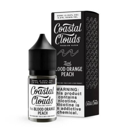 Iced Blood Orange Peach By Coastal Clouds