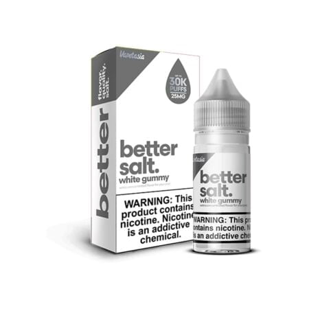 White Gummy Bettersalt By Vapetasia
