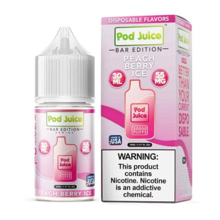 Peach Berry Ice By Pod Juice 55