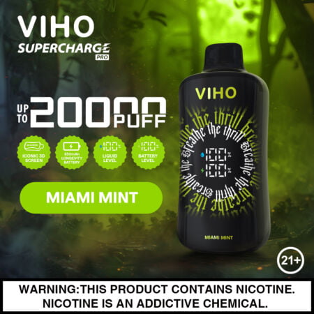 VIHO Supercharge PRO 20,000 Puffs 5pk