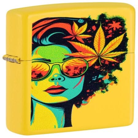 Cannabis Woman Design #46231 By Zippo