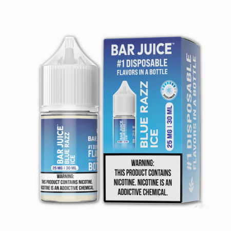 Blue Razz Ice By Bar Juice